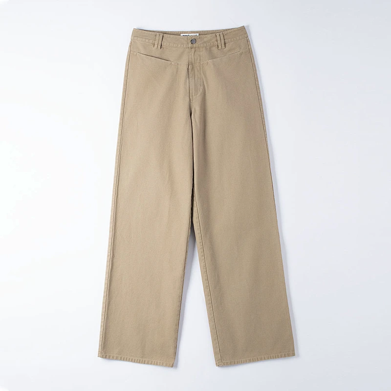 wide-leg chino pants